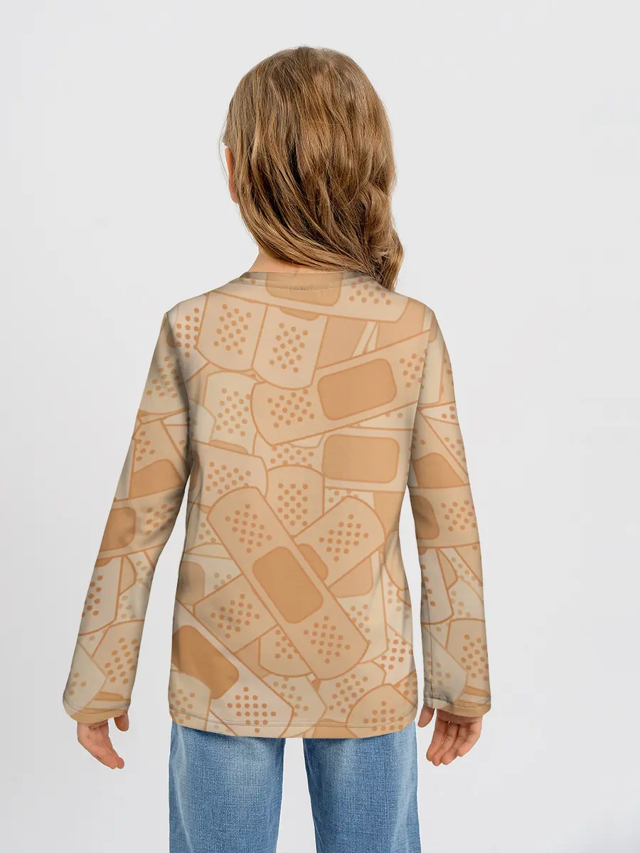 Детский лонгслив / Просто пластыри