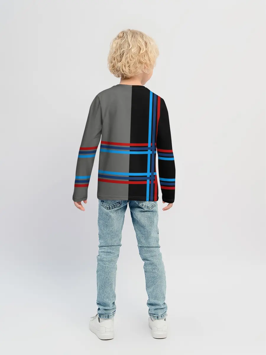 Детский лонгслив / Автомобиль BMW | БМВ