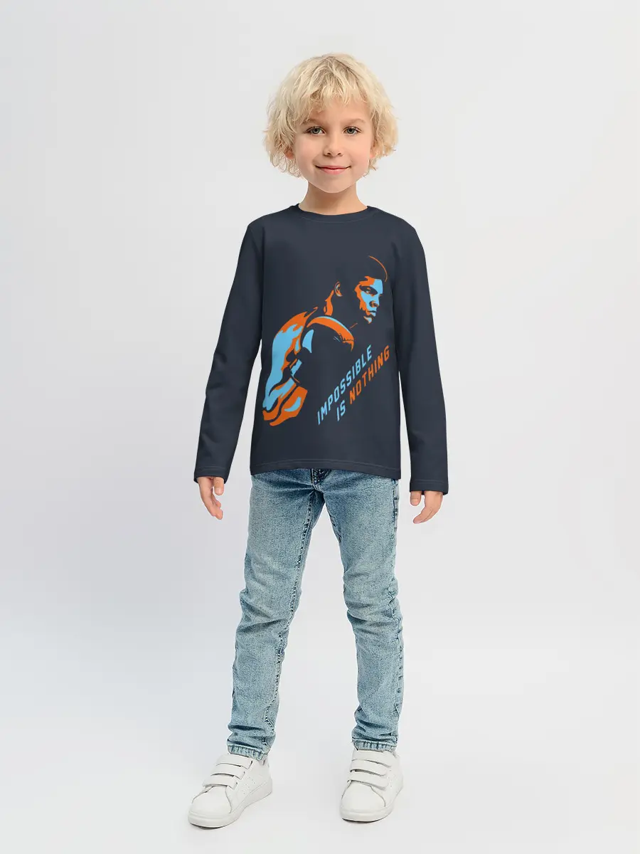 Детский лонгслив / Нет невозможного