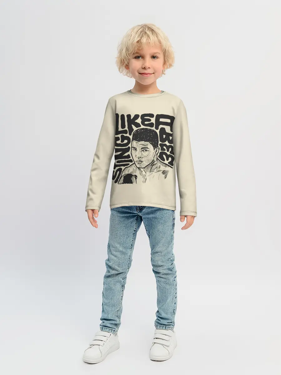 Детский лонгслив / Будь как Али