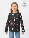 Детский лонгслив / Halloween Dark