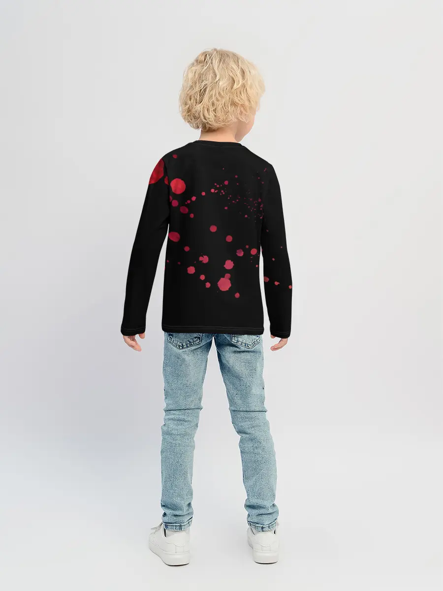 Детский лонгслив / Ведьмак Кошмар Волка Анимэ