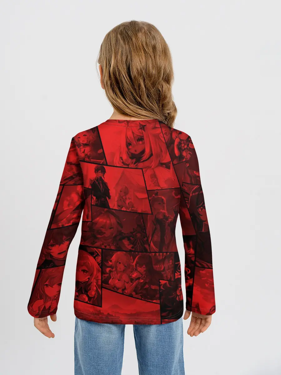 Детский лонгслив / Венти | Genshin Impact