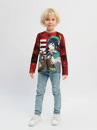 Детский лонгслив / Венти | Genshin Impact