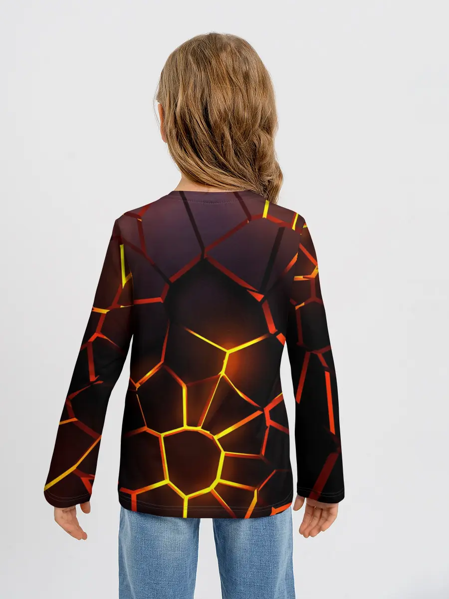 Детский лонгслив / Митсубиси подсветка 3D плит