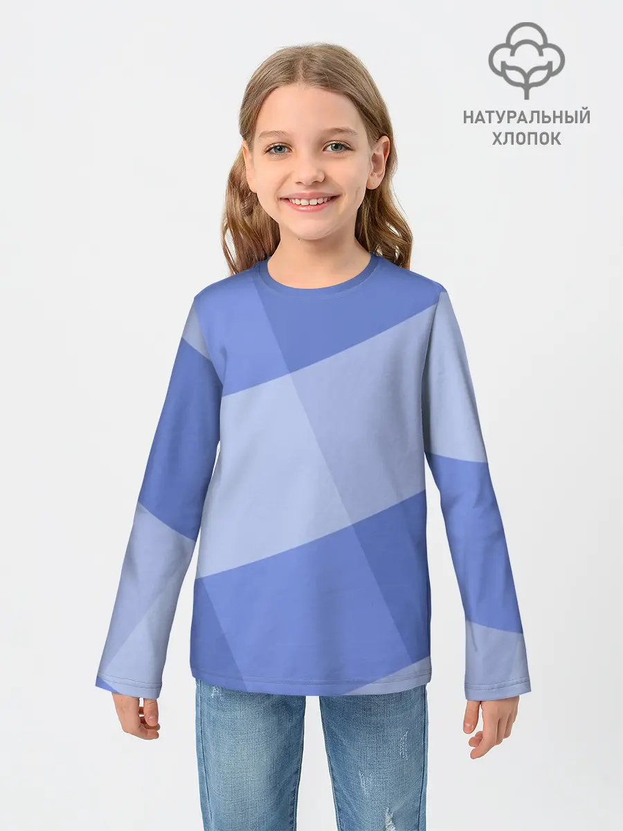 Детский лонгслив / Теплый минимализм