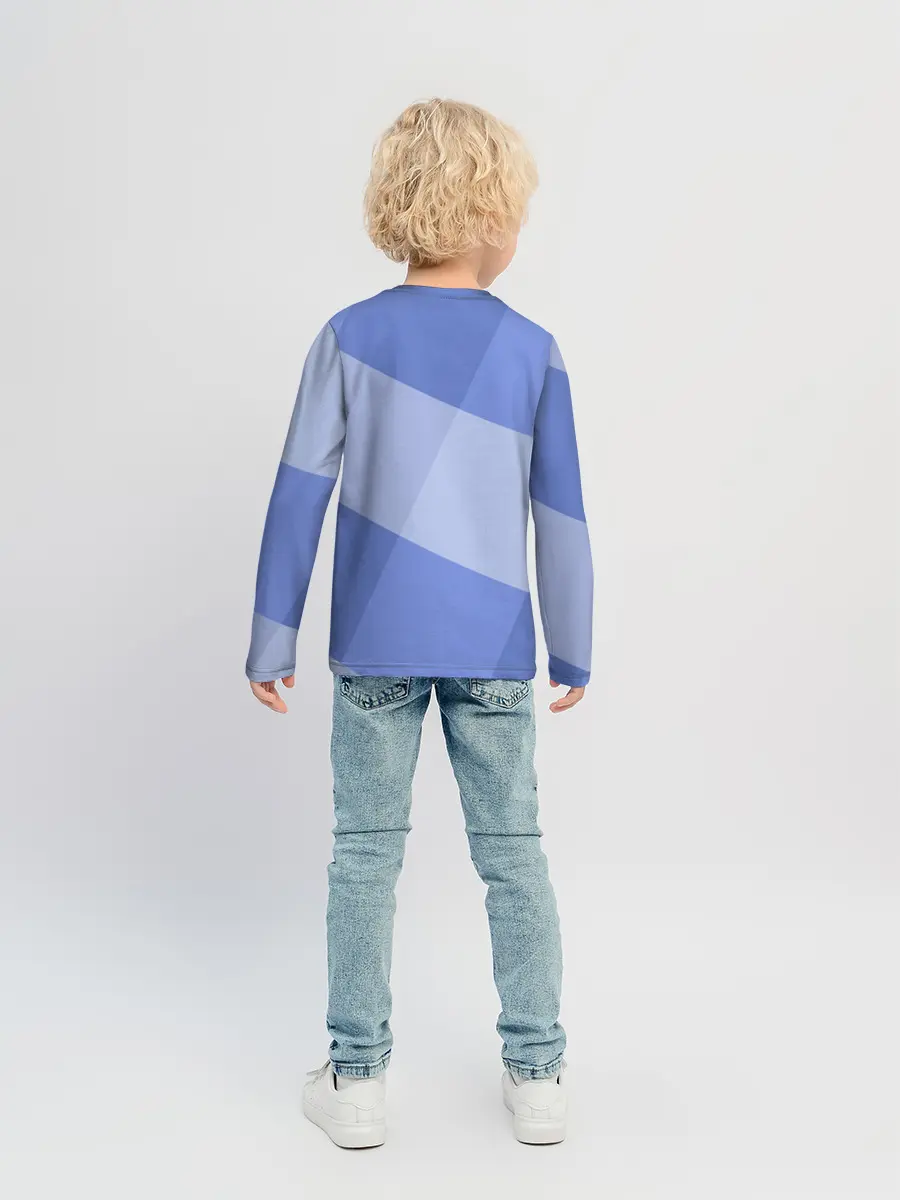 Детский лонгслив / Теплый минимализм