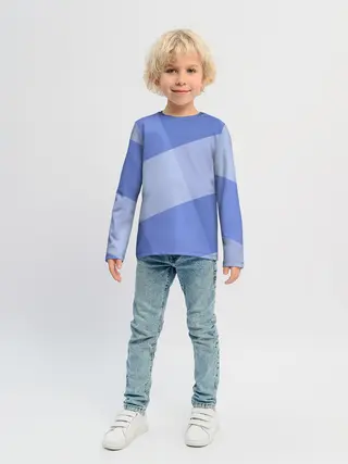 Детский лонгслив / Теплый минимализм