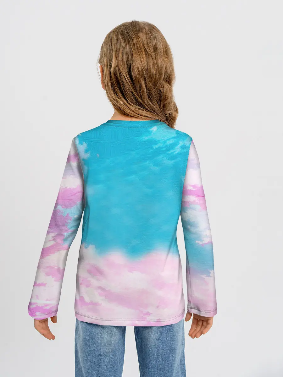 Детский лонгслив / КЛИНОК РАССЕКАЮЩИЙ ДЕМОНОВ, ЗЕНИТЦУ