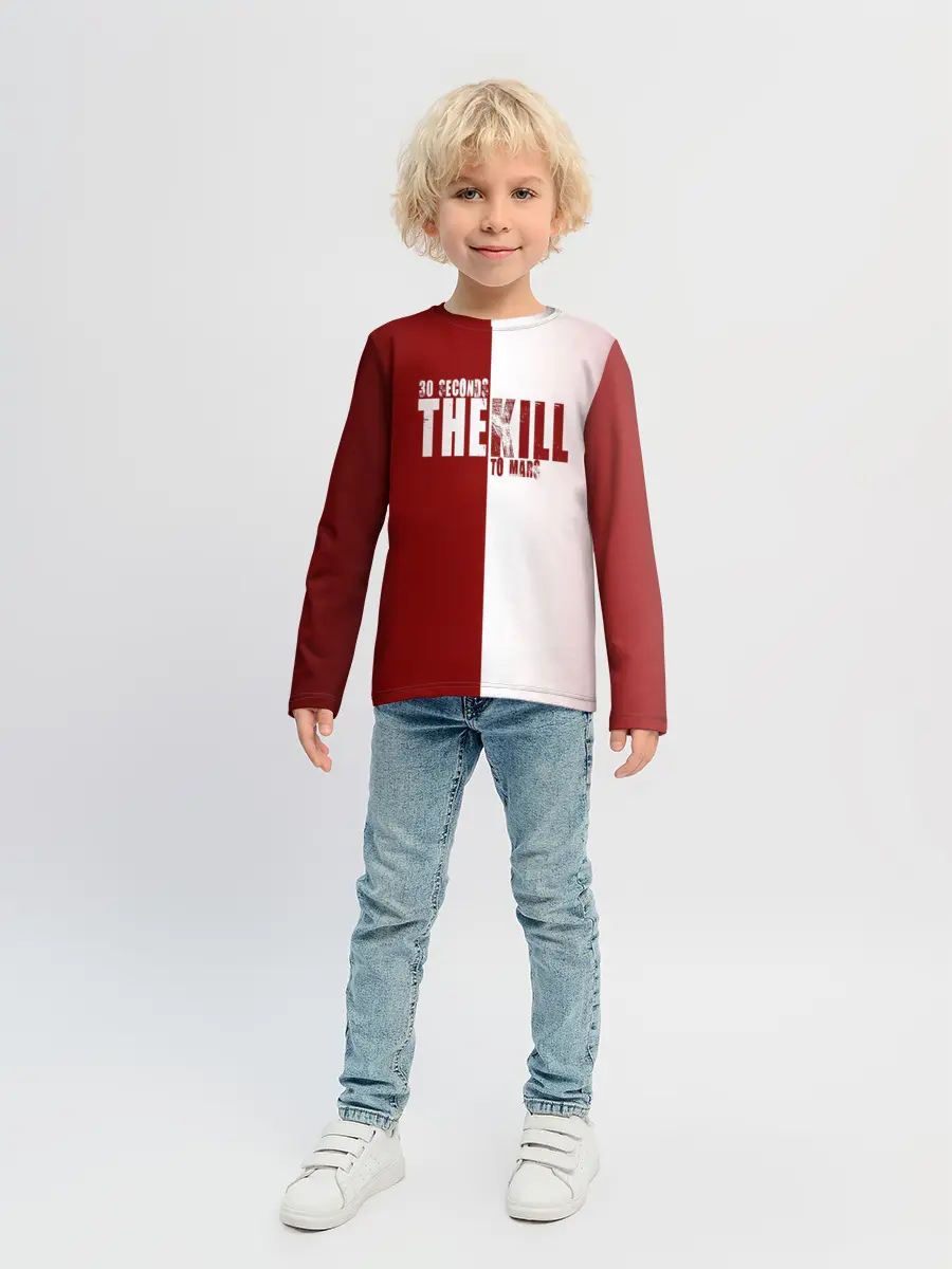 Детский лонгслив / 30 SECONDS THEKILL TO MARS