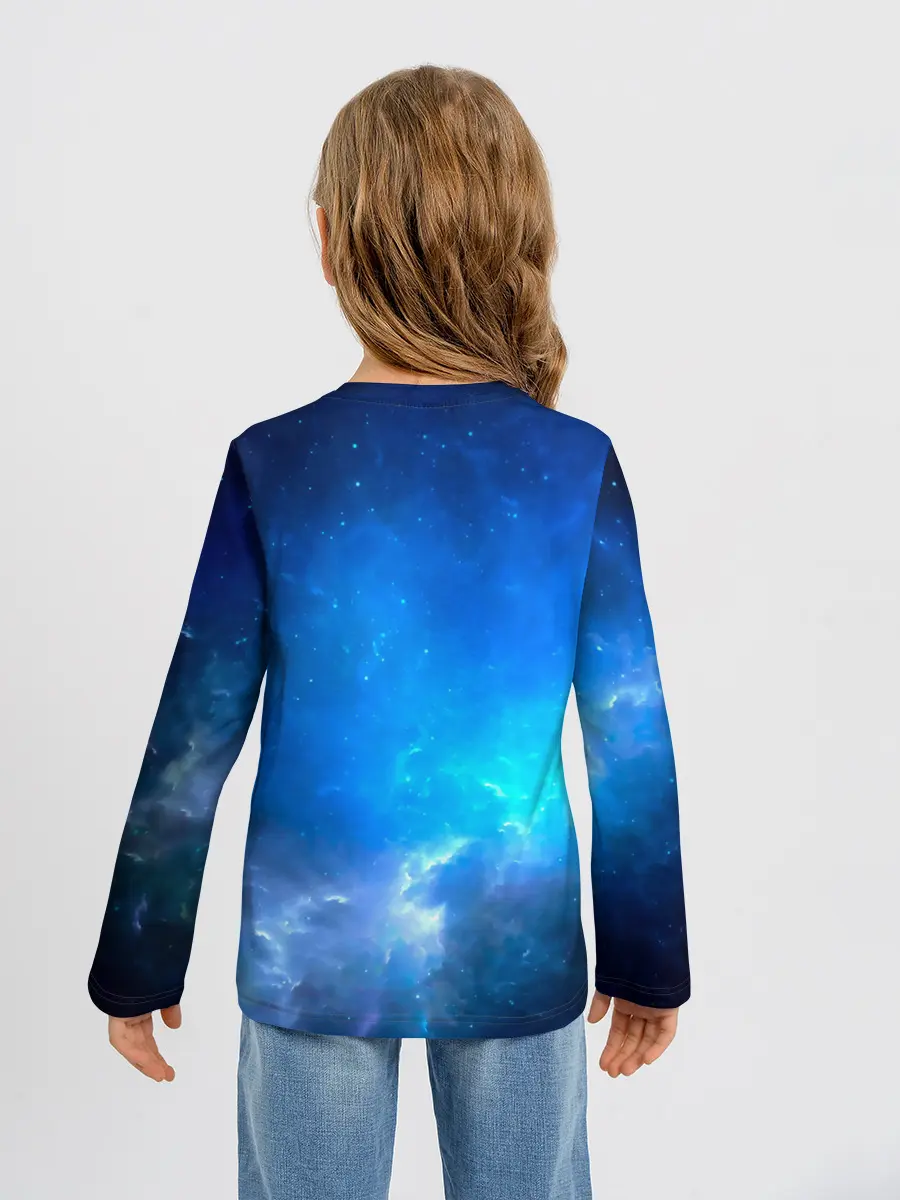 Детский лонгслив / 30 Seconds to Mars космос