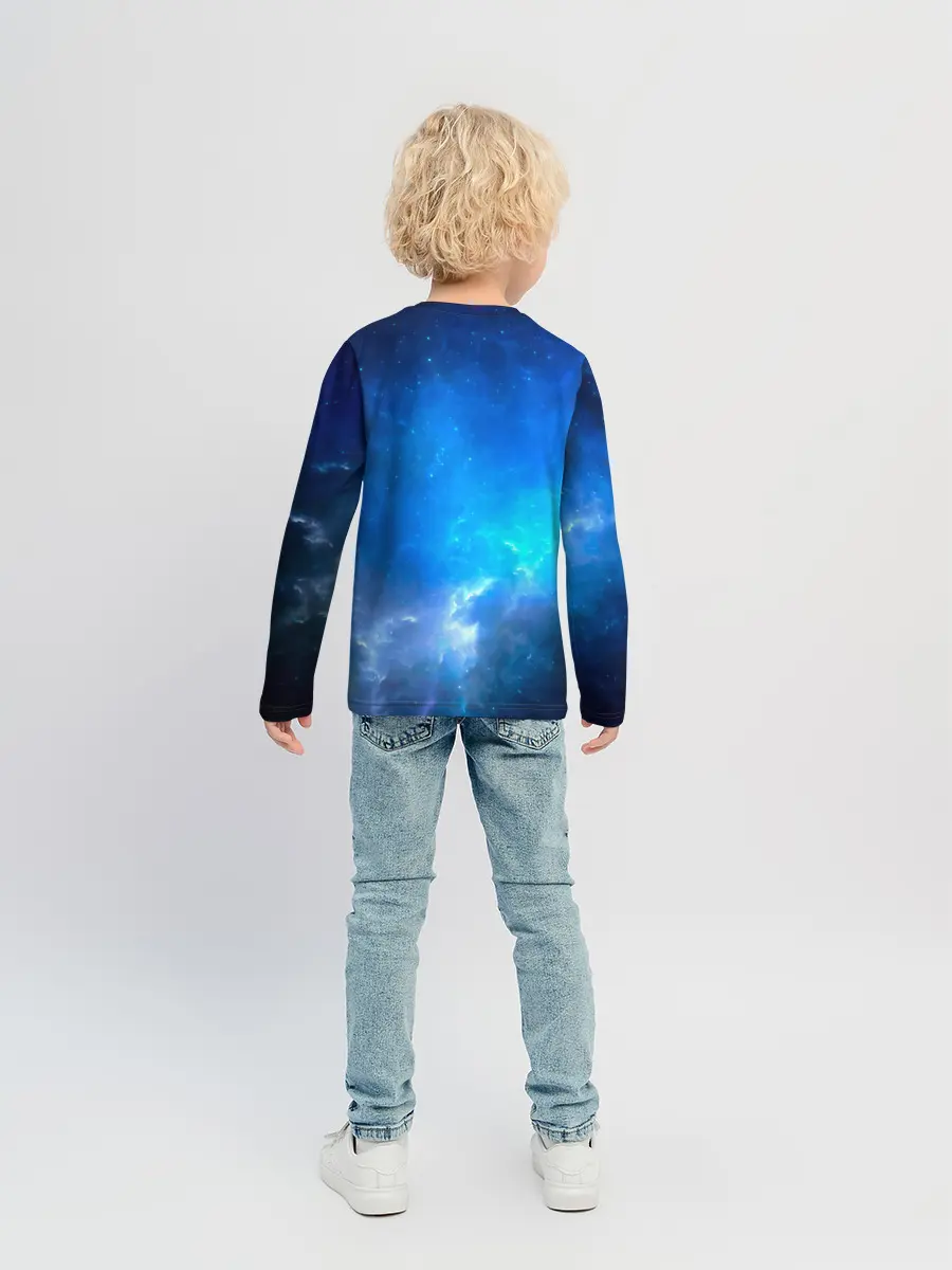 Детский лонгслив / 30 Seconds to Mars космос