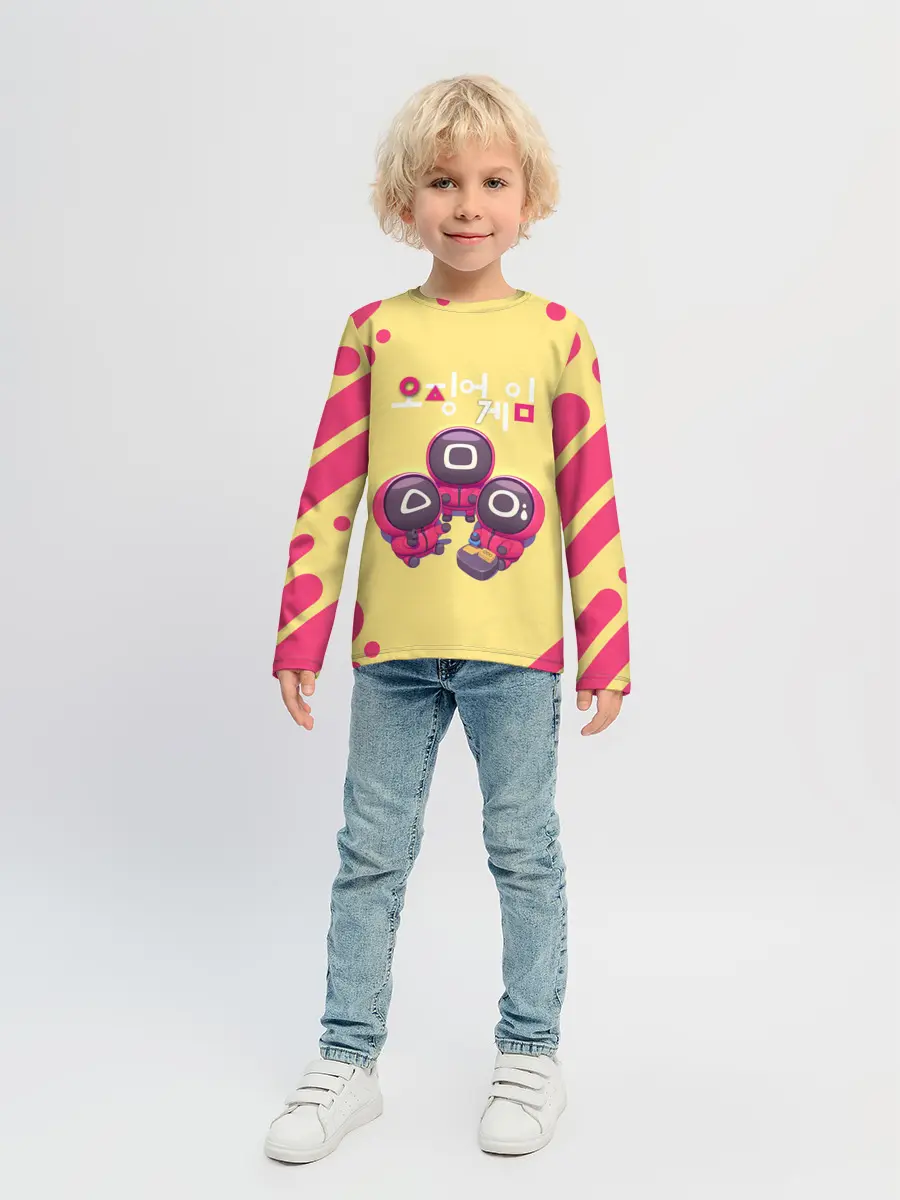 Детский лонгслив / ИЗГОТАВЛИВАЮТ ВИЗИТКИ | ОХРАНА