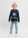 Детский лонгслив / Volkswagen слоган Das Auto