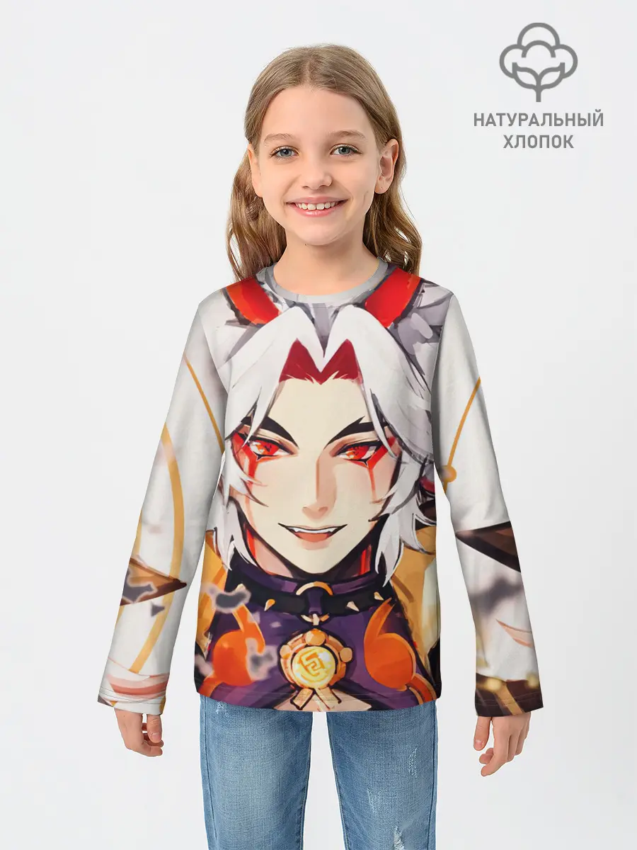 Детский лонгслив / Arataki Itto Genshin Impact