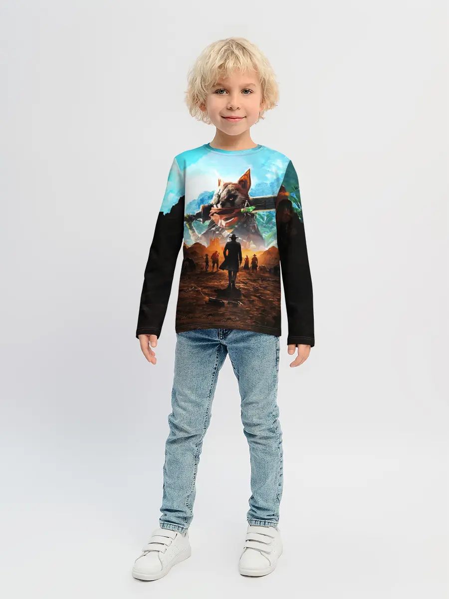 Детский лонгслив / Biomutant | Биомутант