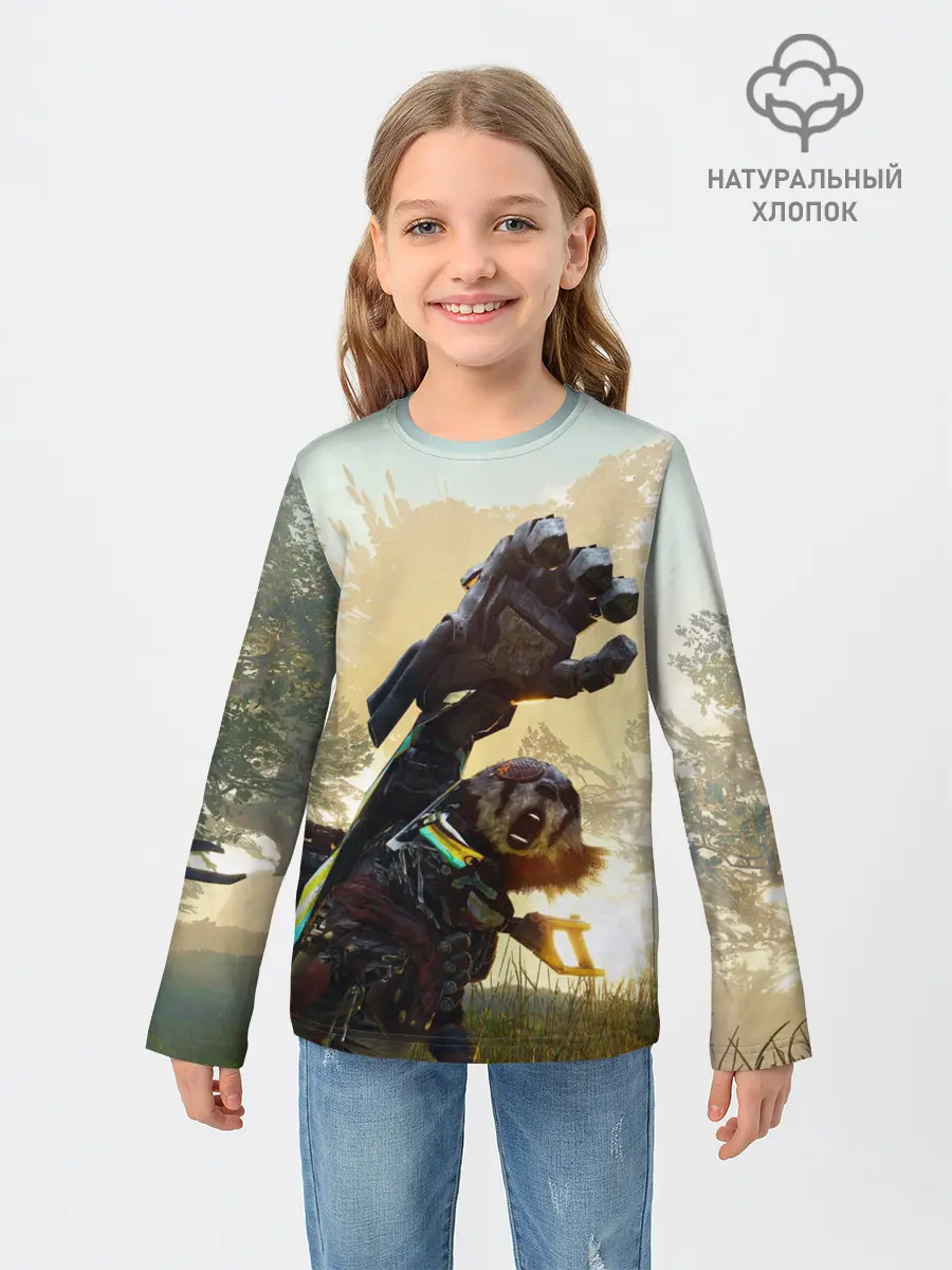 Детский лонгслив / Biomutant | Биомутант рука