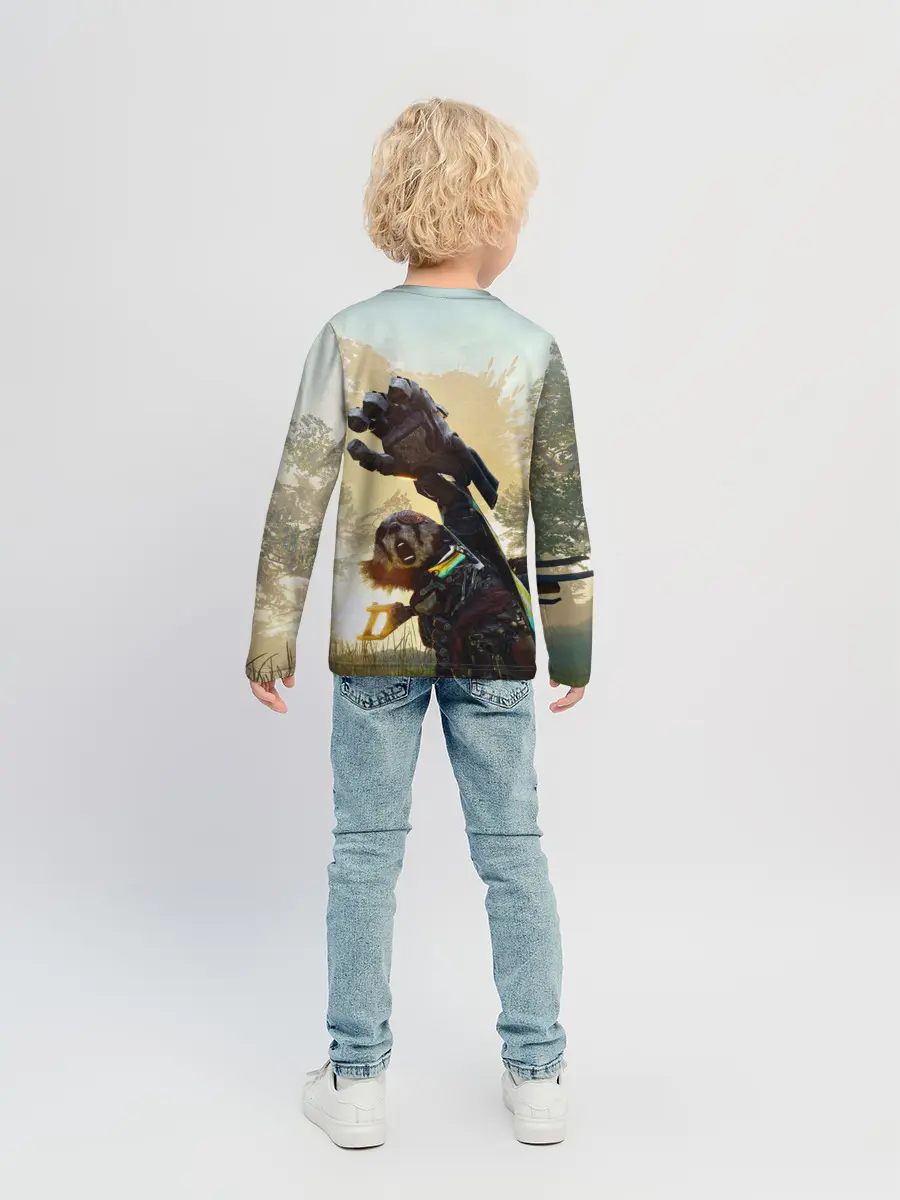 Детский лонгслив / Biomutant | Биомутант рука