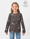 Детский лонгслив / Осенняя абстракция