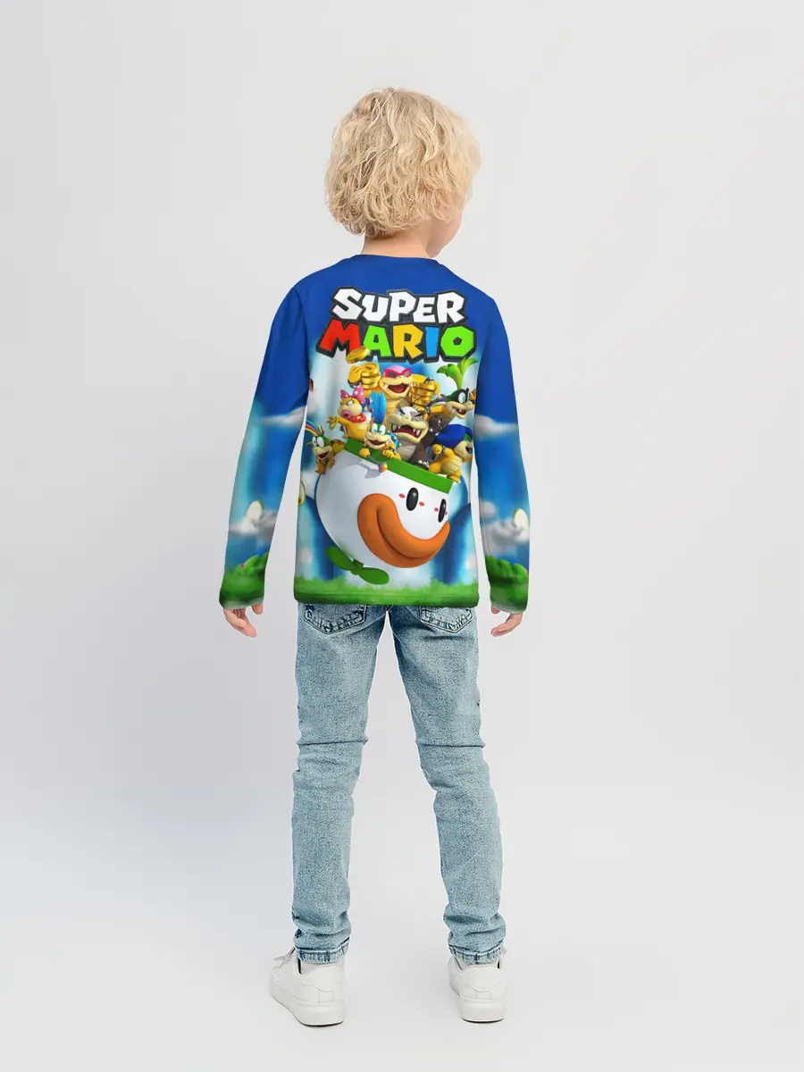 Детский лонгслив / SuperFlyMario