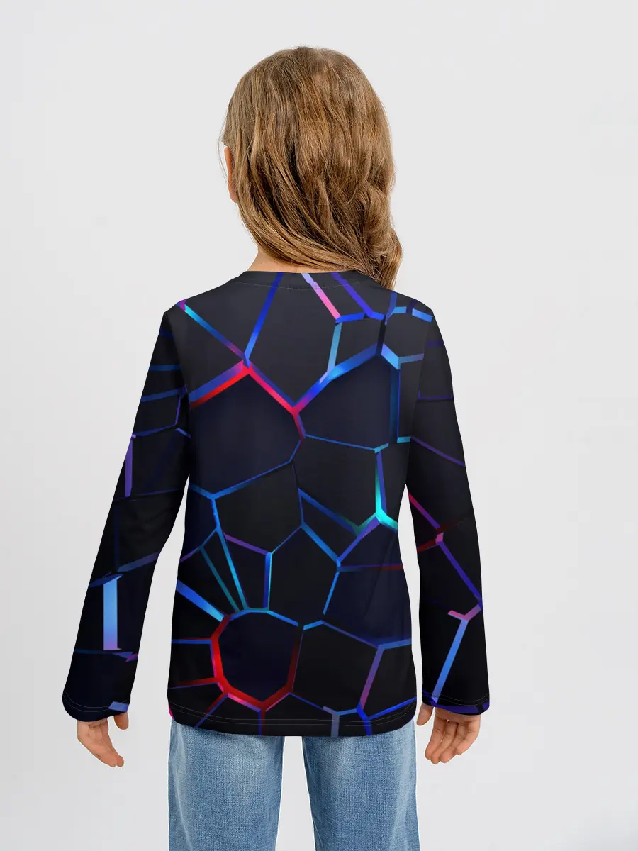 Детский лонгслив / BMW SPORT | 3D плиты