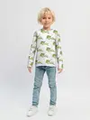 Детский лонгслив / Зеленый чай