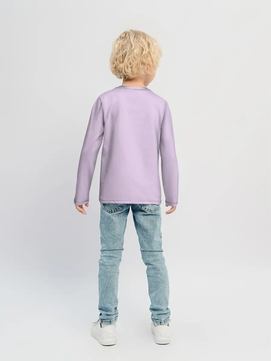 Детский лонгслив / Задумчивый Трэвис