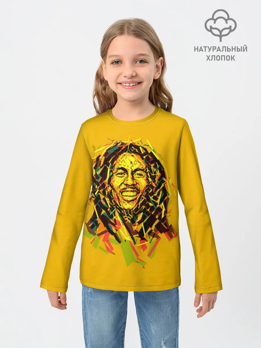 Детский лонгслив / Радостный Боб