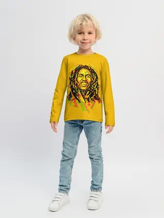 Детский лонгслив / Радостный Боб