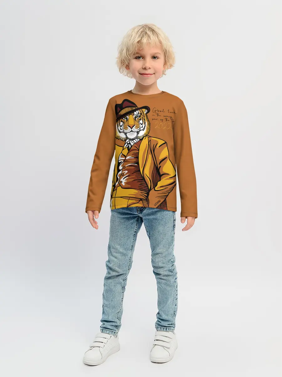 Детский лонгслив / Good luck in the coming year of the Tiger!
