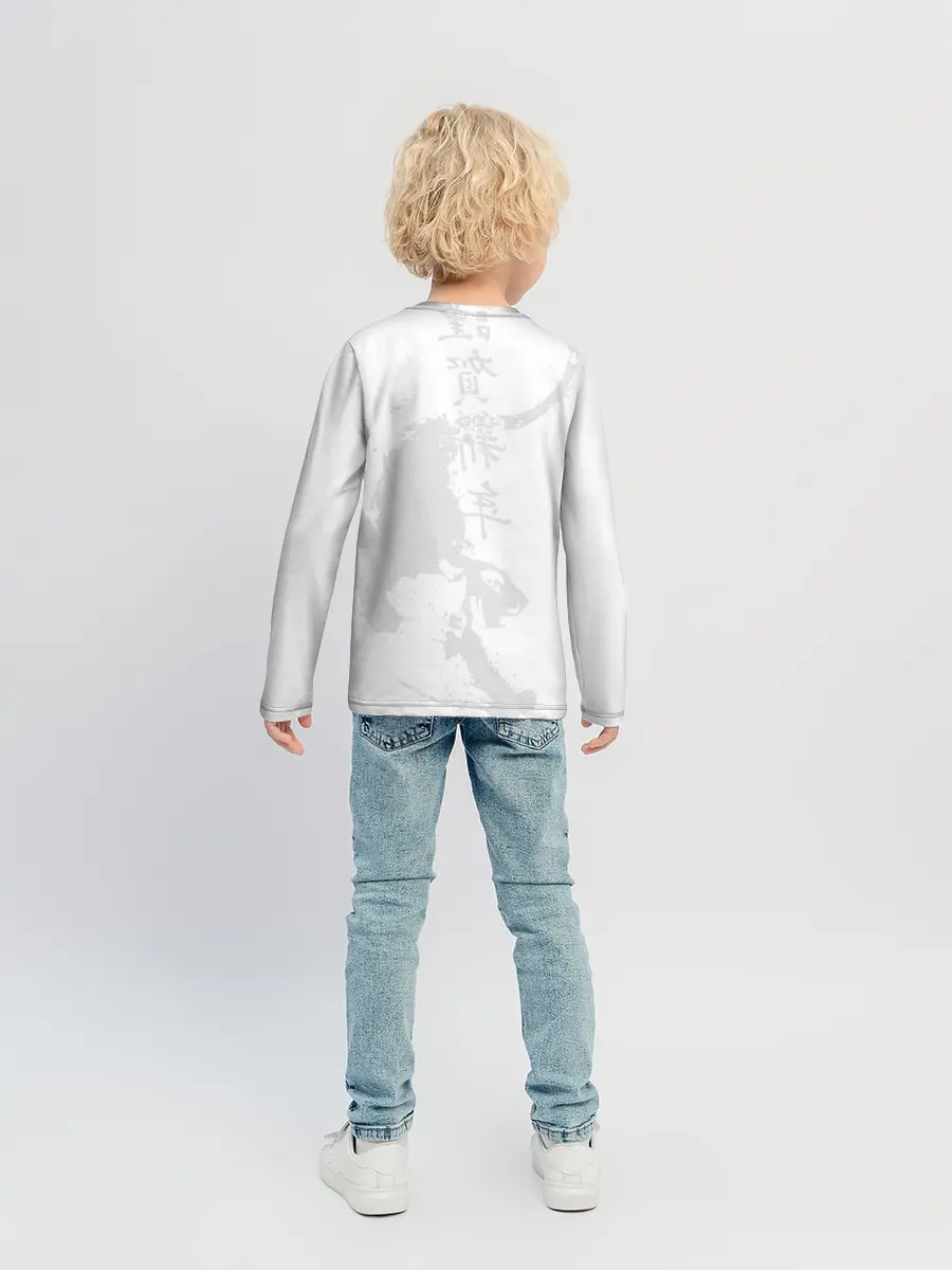 Детский лонгслив / Китайский тигр