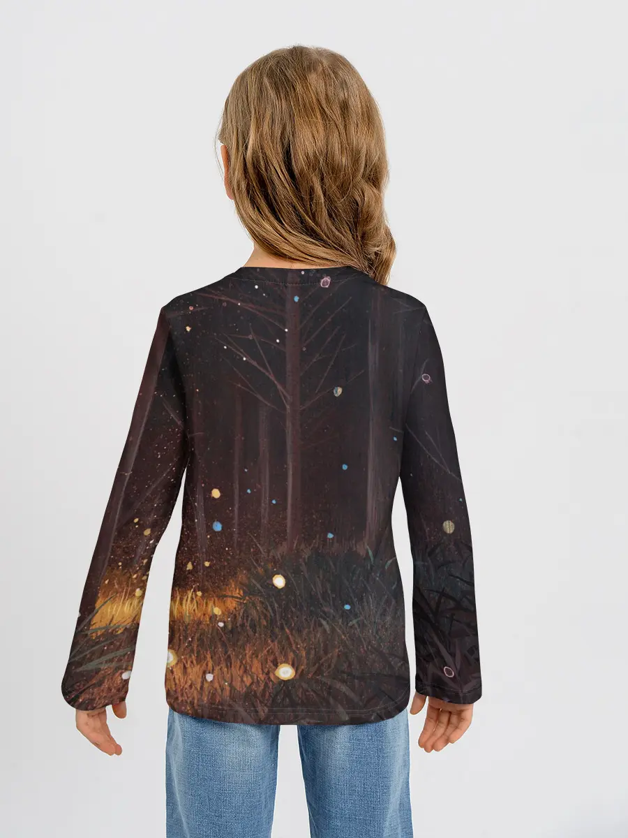 Детский лонгслив / Hu Tao