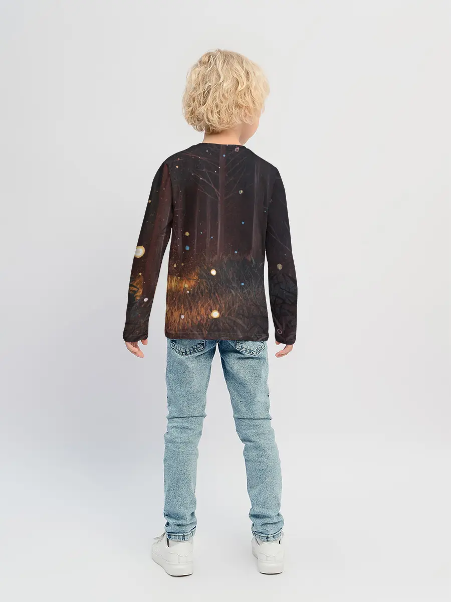 Детский лонгслив / Hu Tao