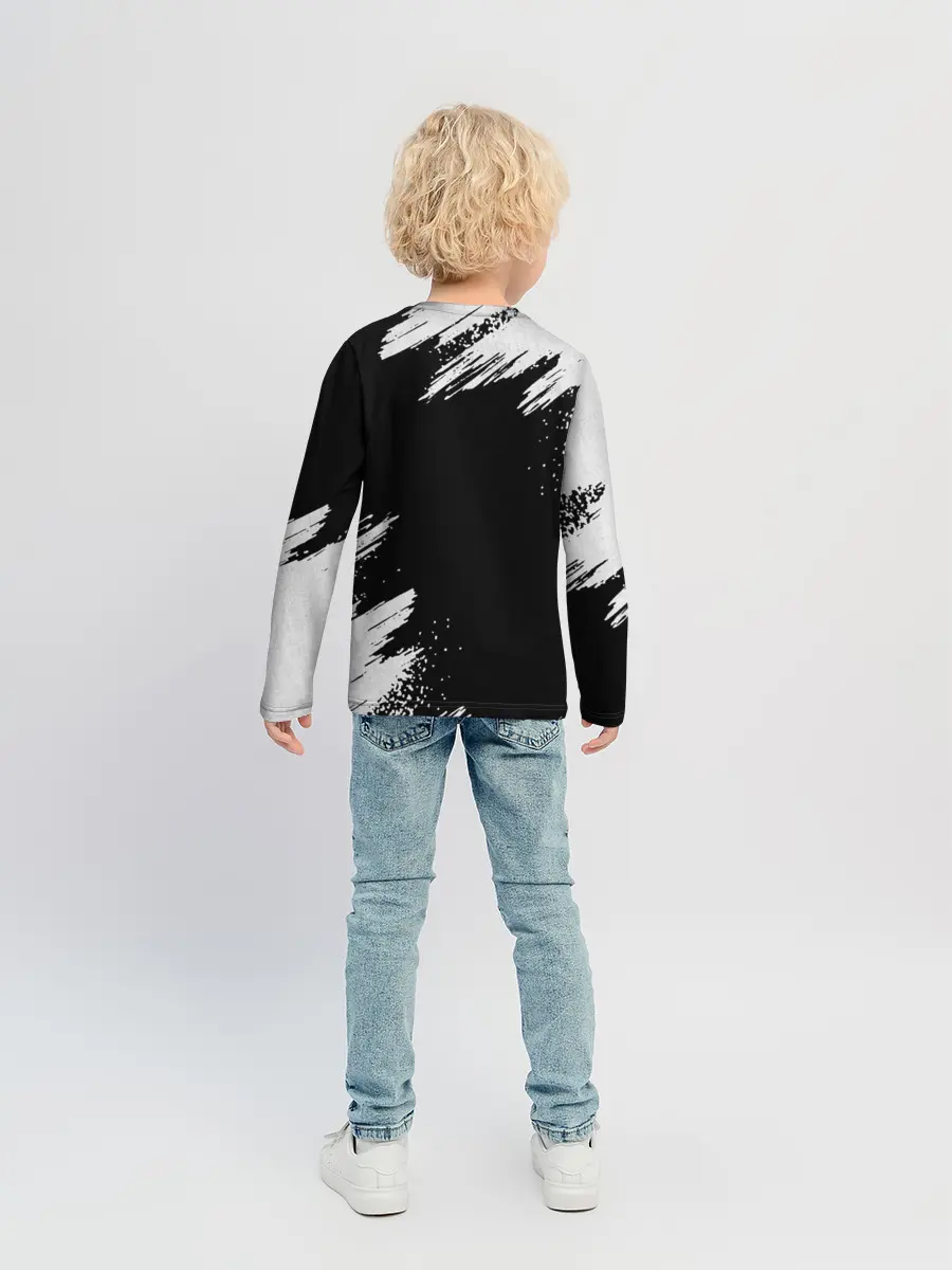 Детский лонгслив / BMW GRUNGE | БМВ ГРАНЖ