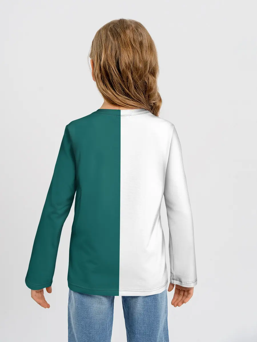 Детский лонгслив / ИГРА В КАЛЬМАРА | РУС ЛОГО