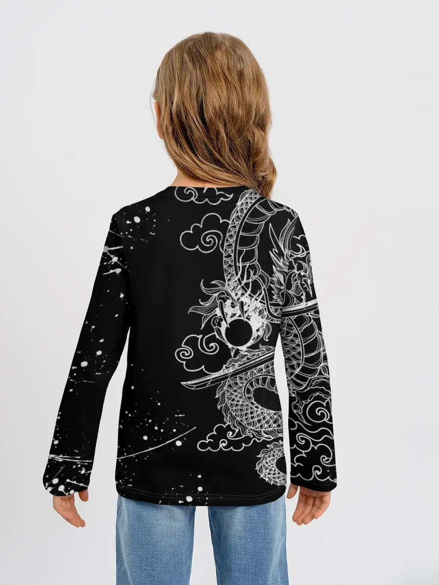 Детский лонгслив / ТОКИЙСКИЕ МСТИТЕЛИ / TOKYO REVENGERS ДРАКОН