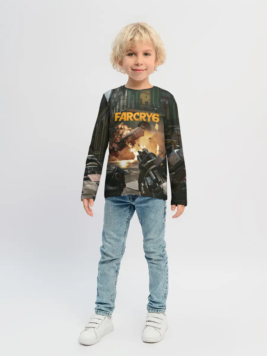 Детский лонгслив / Far Cry 6 gameplay art
