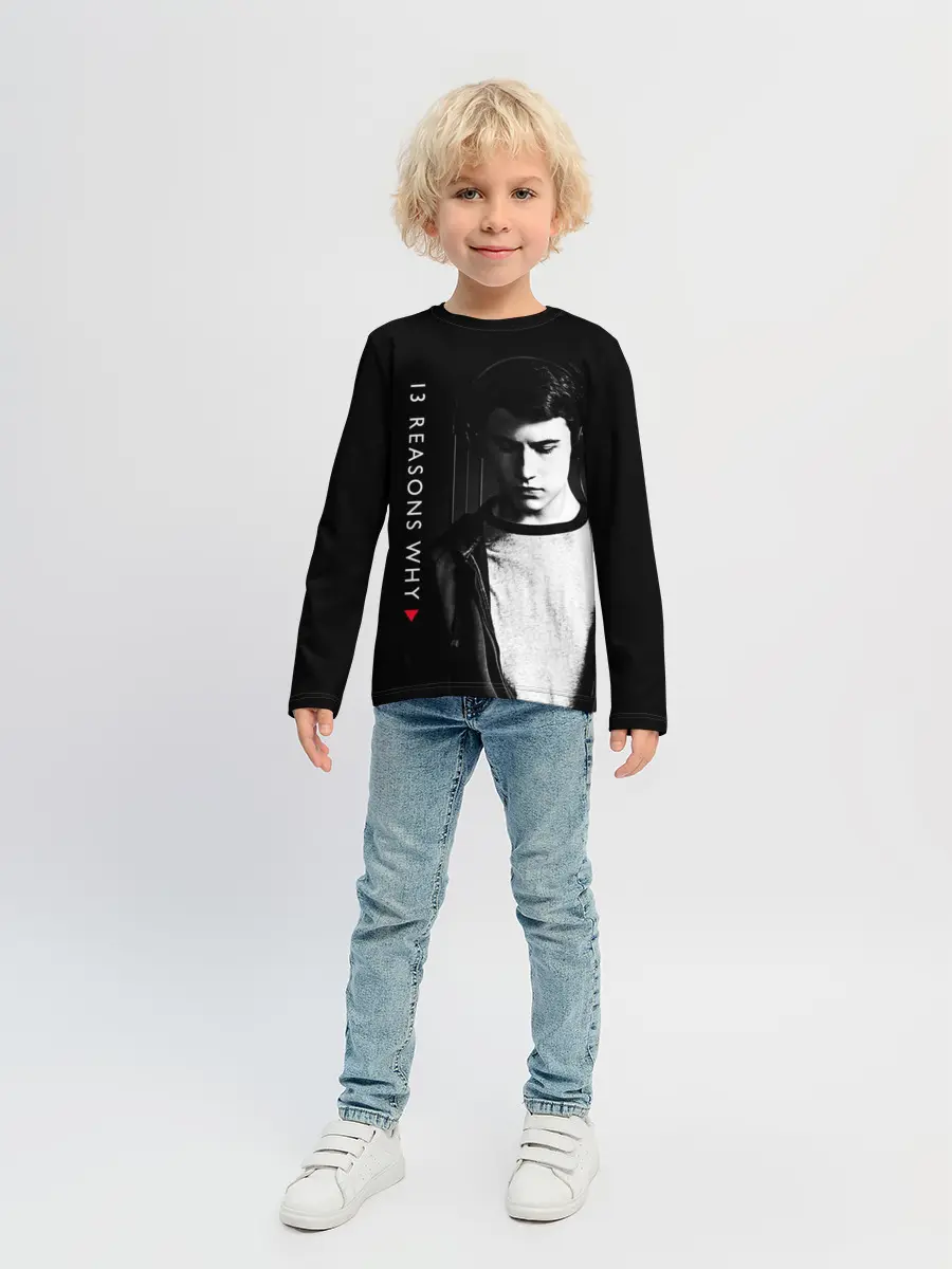 Детский лонгслив / Клэй Дженсен - 13 причин почему