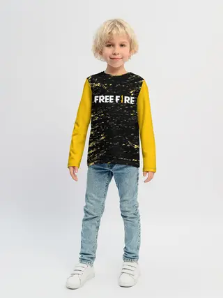 Детский лонгслив / Garena Free Fire - День Booyah.