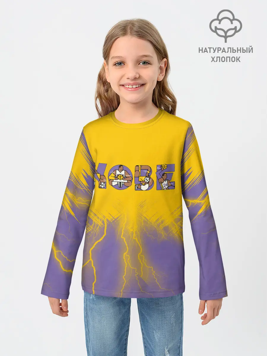 Детский лонгслив / Коби Брайант