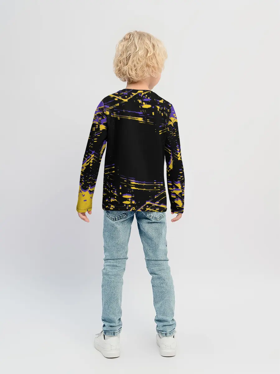 Детский лонгслив / Los angeles lakers NBA