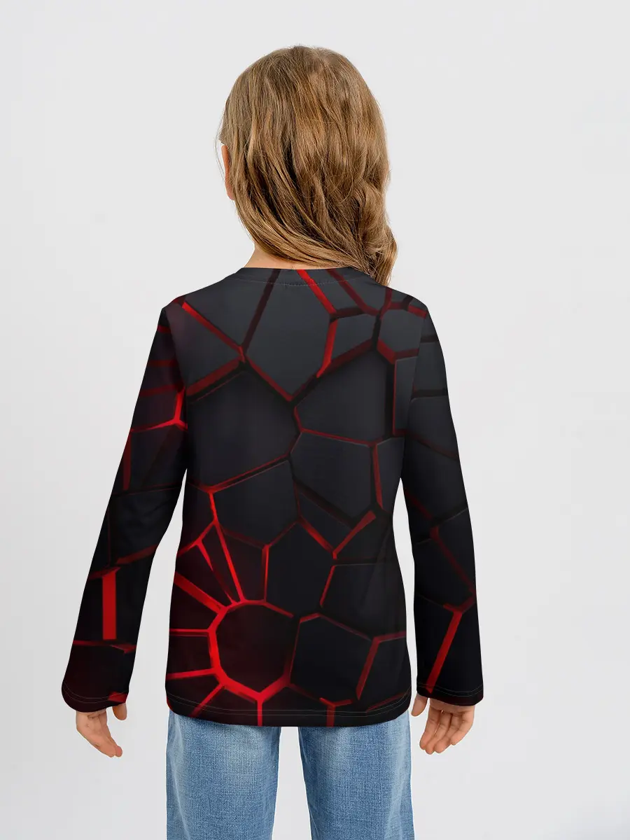 Детский лонгслив / Тойота 3D плиты с подсветкой