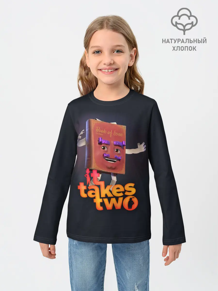 Детский лонгслив / It Takes Two Док Хаким