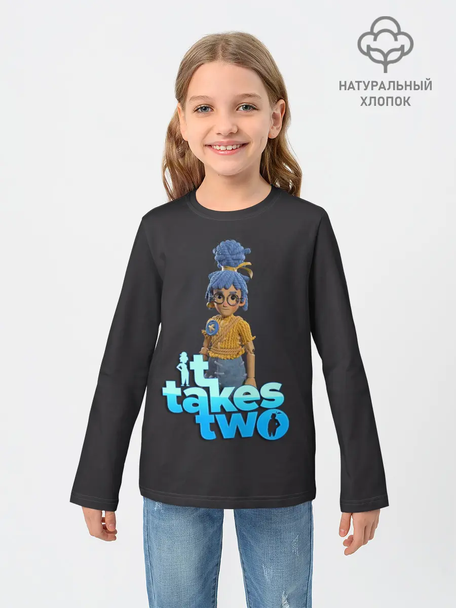 Детский лонгслив / It Takes Two Мэй