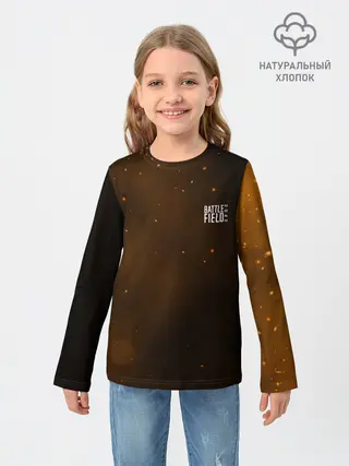 Детский лонгслив / FIRE BATTLEFIELD LOGO | ЛОГО