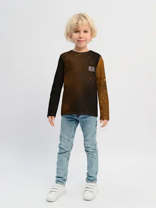 Детский лонгслив / FIRE BATTLEFIELD LOGO | ЛОГО