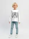Детский лонгслив / ребра скелета