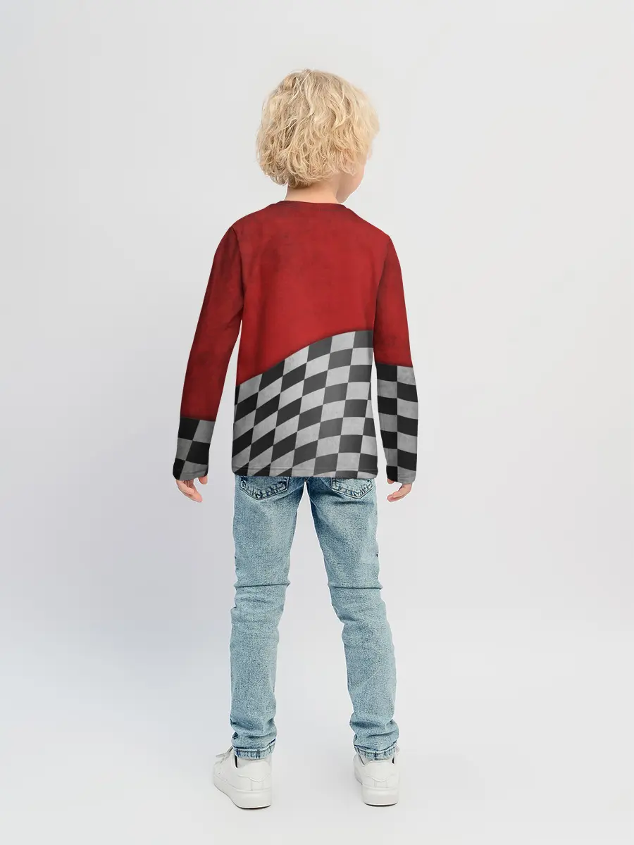 Детский лонгслив / Финиш Cooper