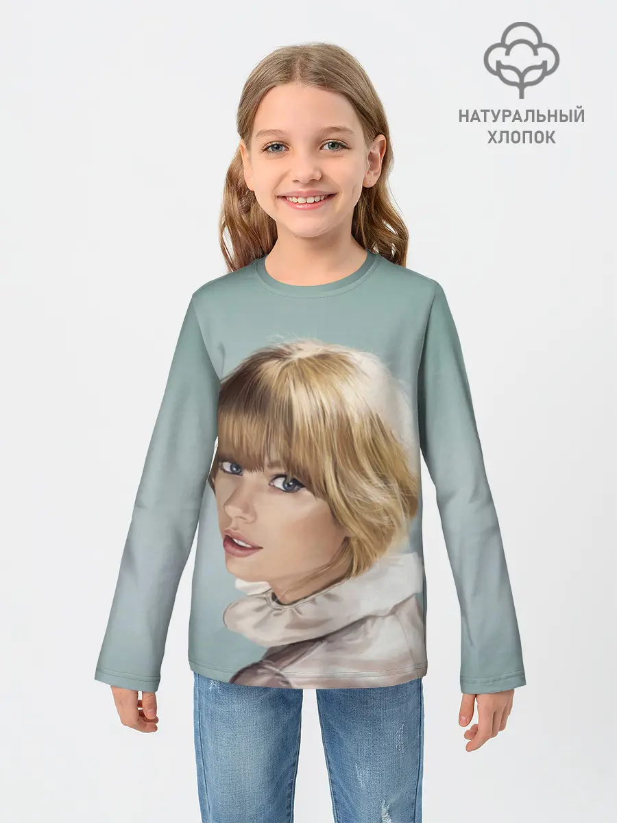 Детский лонгслив / Обворожительная Тейлор