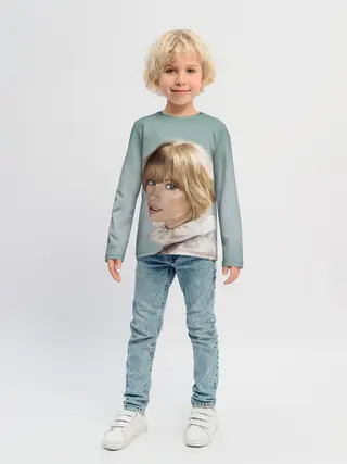 Детский лонгслив / Обворожительная Тейлор